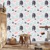 Forest Animals Wallpaper for Living Room and Bedroom 50x1000