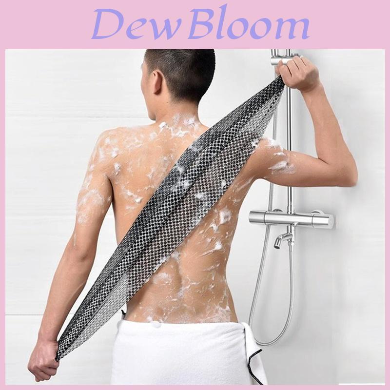 Bath Towel Washcloths For Adults Pva Long Back Scrubber With Mesh Design For Home Spa Use
