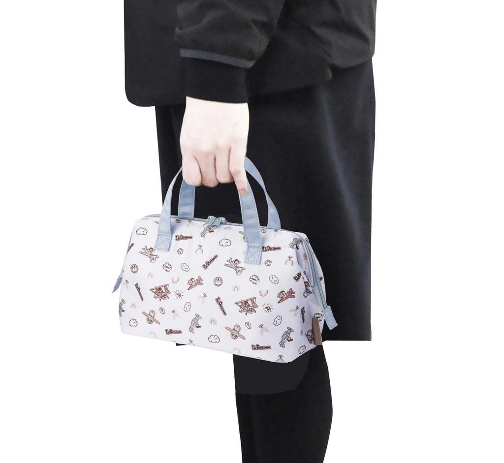 Skater Ланч-бокс Doraemon Sky Bag, Термоизолированный, Застежка, Женский, Sanrio, Я Дораэмон, Прогулка, KGA1-A