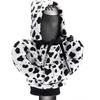 Car Gear Handle Cover Gear Lever Decorative Printing Creative Sweater Hoodie Protection Gear Shift Clothes