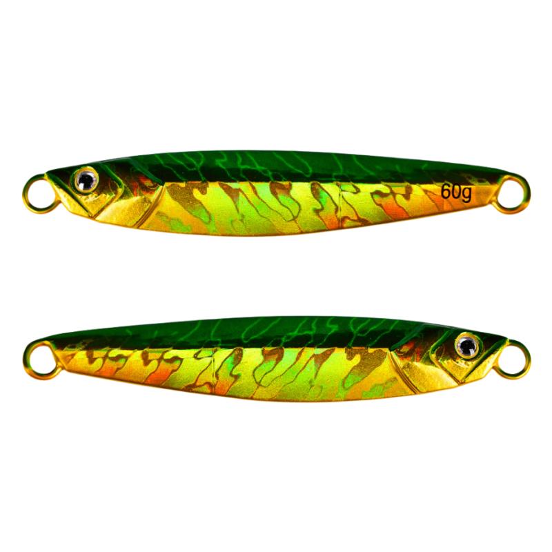 Luminous Iron Plate Long-range Casting Metal Road Bait, Biomimetic False Bait, Submerged Iron Plate Fishing Gear