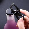 Брелок для ключей автомобиля Прочный металлический брелок Fidget Spinner с открывалкой для бутылок 3-в-1 Снятие стресса Многофункциональный портативный инструмент-брелок