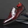 Luxury Mens Leather Shoes High Quality Men's Shoes Pointed Oxford Wedding Leather Men Dress Shoes 2025 Gentleman Office Man Shoe