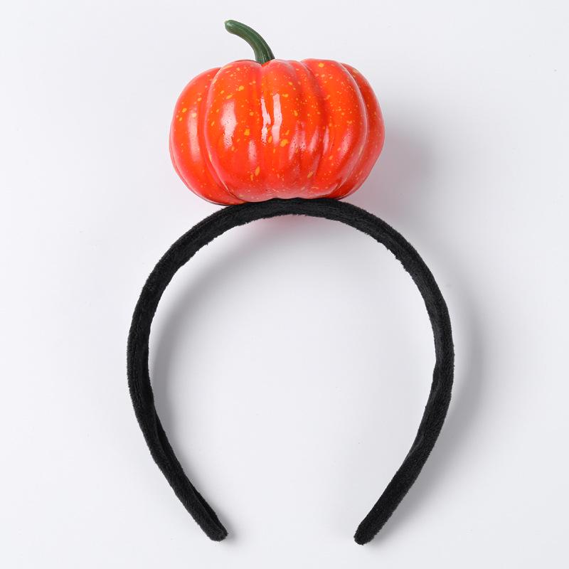 Креативные 3D-ободки для волос с овощами: Аксессуары для волос из моркови, перца, баклажана и зеленых овощей для женщин