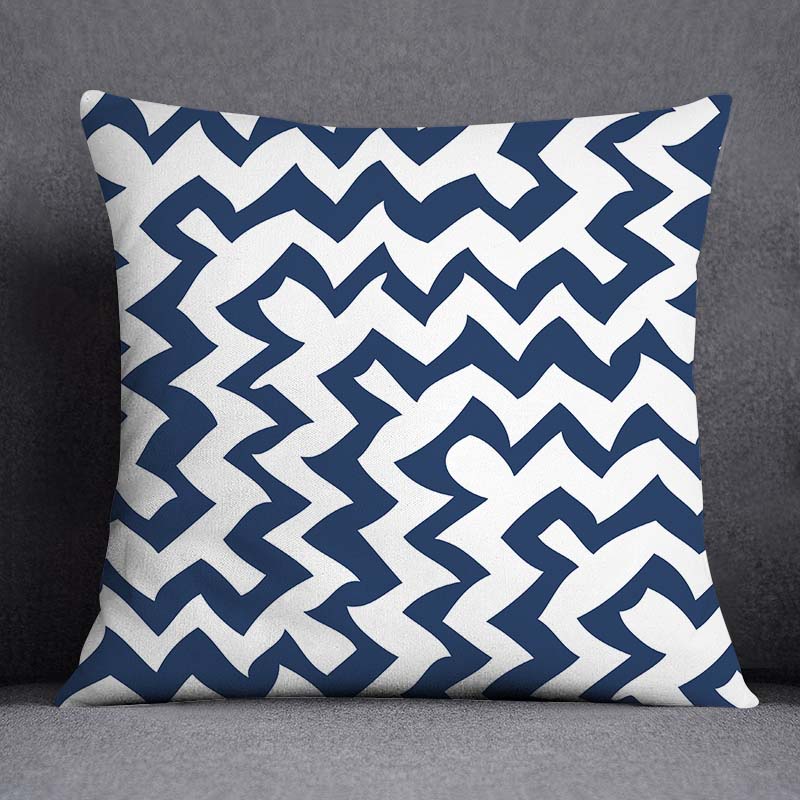 Geometric Color Pillowcase Home Decoration Pillowcase Square Pillowcase Home Office Decoration Cushion Cover