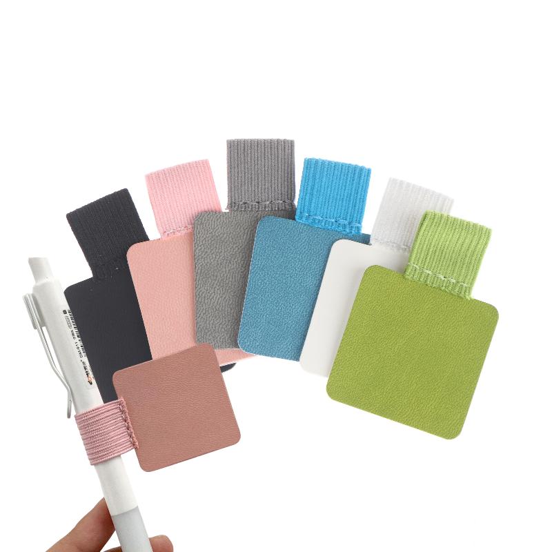 5/10 шт. Самоклеящийся зажим для ручки Эластичный держатель-петля для ручек Для блокнотов Ежедневников Планировщиков Аксессуары Канцелярские товары для офиса и школы
