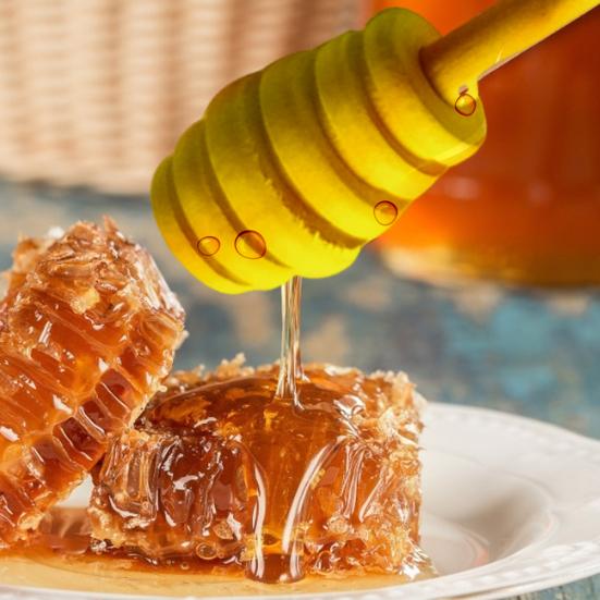 2/4Pcs Wooden Honey Mixing Stirrer Reuse Honey Dipper Sticks Honey Comb Stick Honey Spoon Burr-free Honey Stirring Tool for Honey Syrup Jam