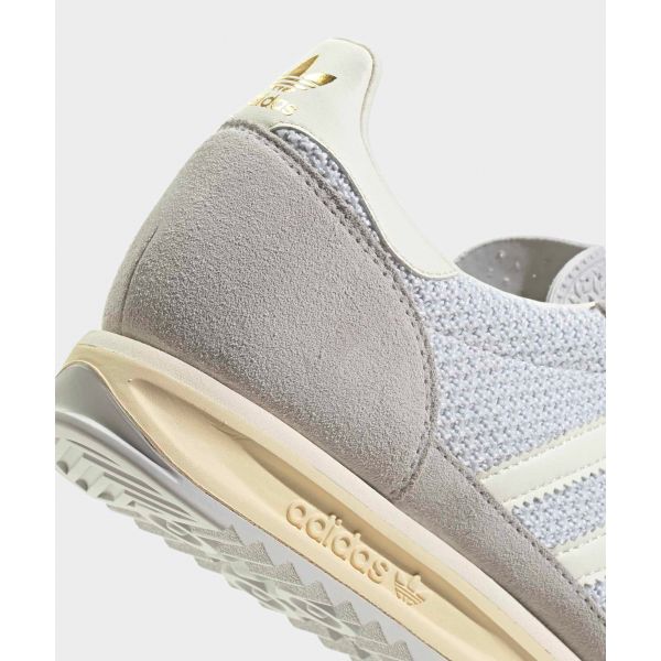 adidas Originals Sl 72 Rs Кожа Универсальные Удобные Прочные Низкие Повседневные Кроссовки Унисекс Повседневные Кроссовки Серые JR8773