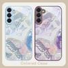 Счастливая бабочка Картина Для Samsung S26 S22 S8 S9 S10 S20 Ultra S21 Pro S22 Plus S23 FE S24Ultra S25 Edge S24+ Стеклянный Чехол Для Телефона