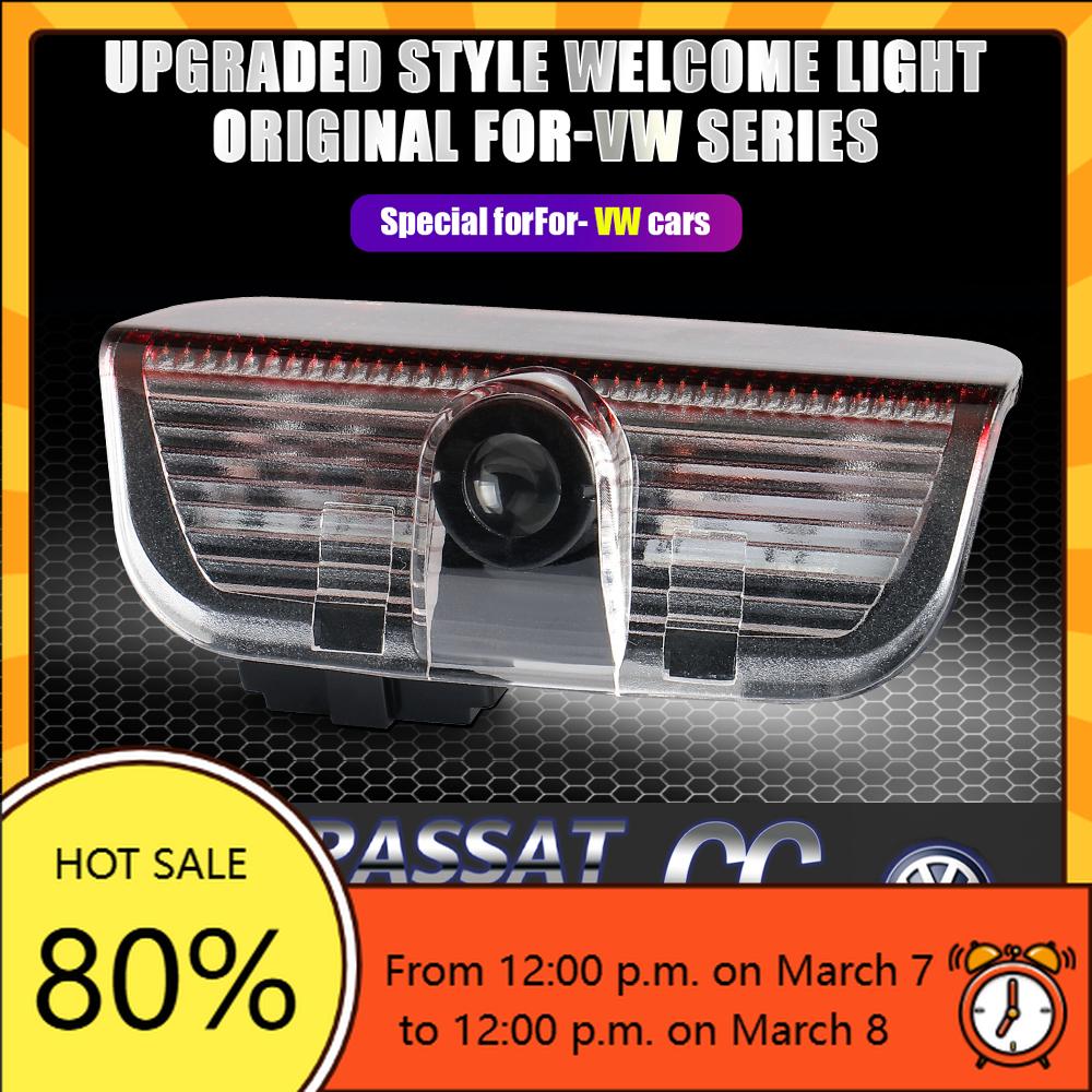 ear1 For VW Volkswagen Jetta MK5 Golf For Volkswagen VW Golf Tiguan Passat Variant B8 Touran Touareg Eos Wireless Courtesy Lamp Car D