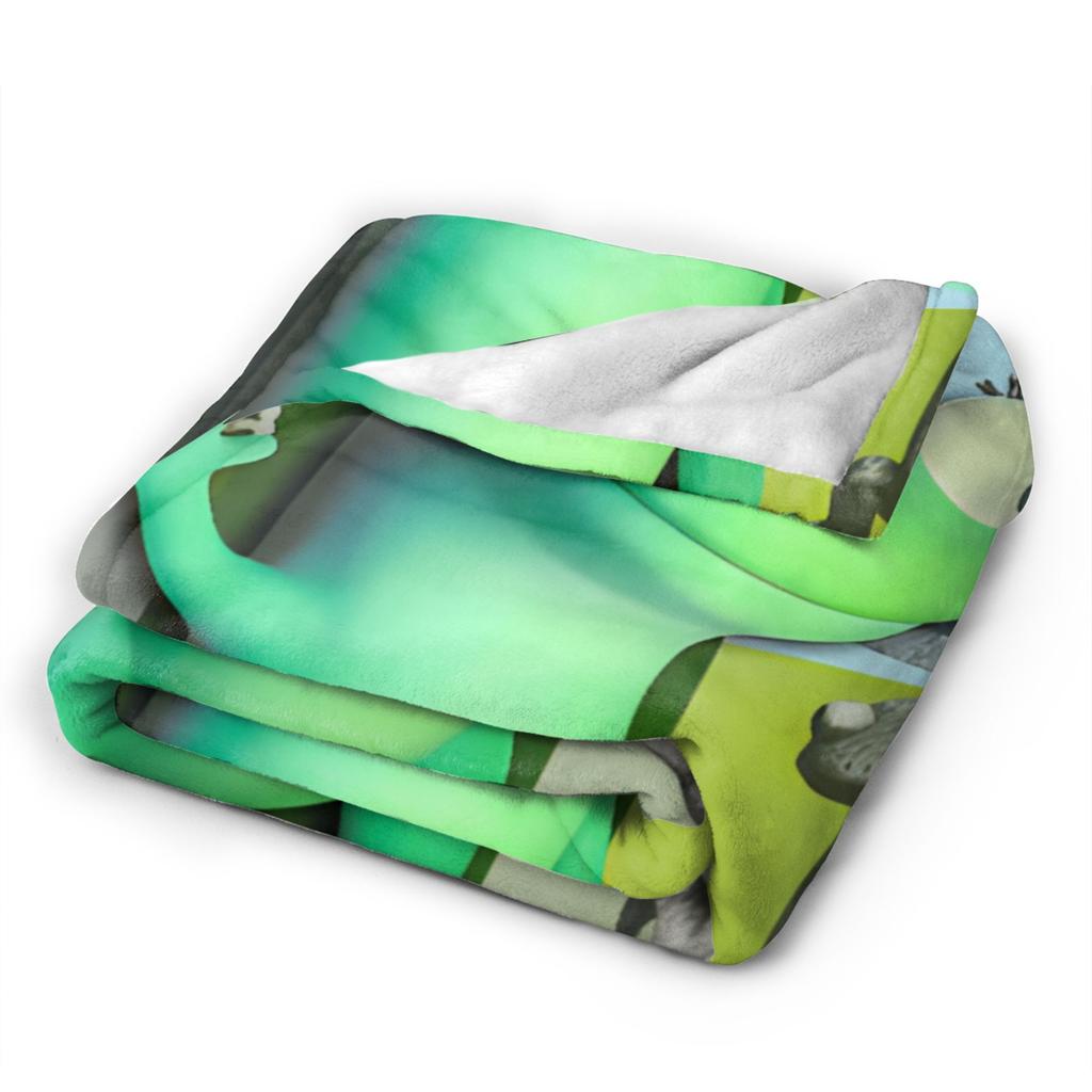 Hoppers In My Lizard Era – Funny Cartoon Gecko Tom Lizard Blankets Fleece Throw Blankets Bedding Couch Soft Warm Bedspreads ,