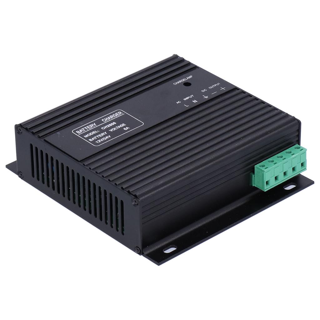 Интеллектуальное зарядное устройство для аккумулятора Генератор Автоматическая плавающая зарядка CH2806 AC160 277V DC12V 24V