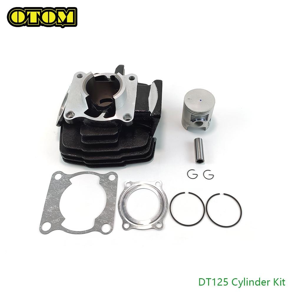 For YAMAHA DT125 DT175 RX135 MX175 RXK135 Motorcycle Cylinder Block Pision Pin Ring Gasket Kit Cylinder Head Cover Engine Part