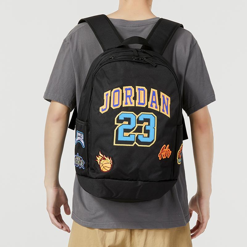 Jordan Fabric Backpack Unisex Jet Black
