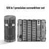 128 In 1 Precision Screwdriver Set Dismountable Magnetic Screw Nuts Bits Multi Functional Household Repair Tools Kit