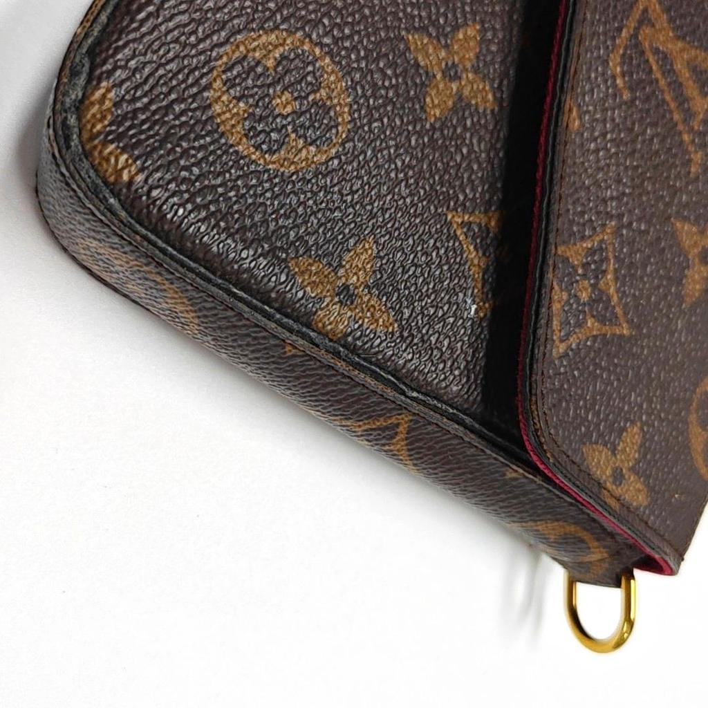 [Pre-Owned] Felicie Pochette Classic Monogram Coated Canvas And Leather Three-In-One Chain Bag - Fair #KPVXBB