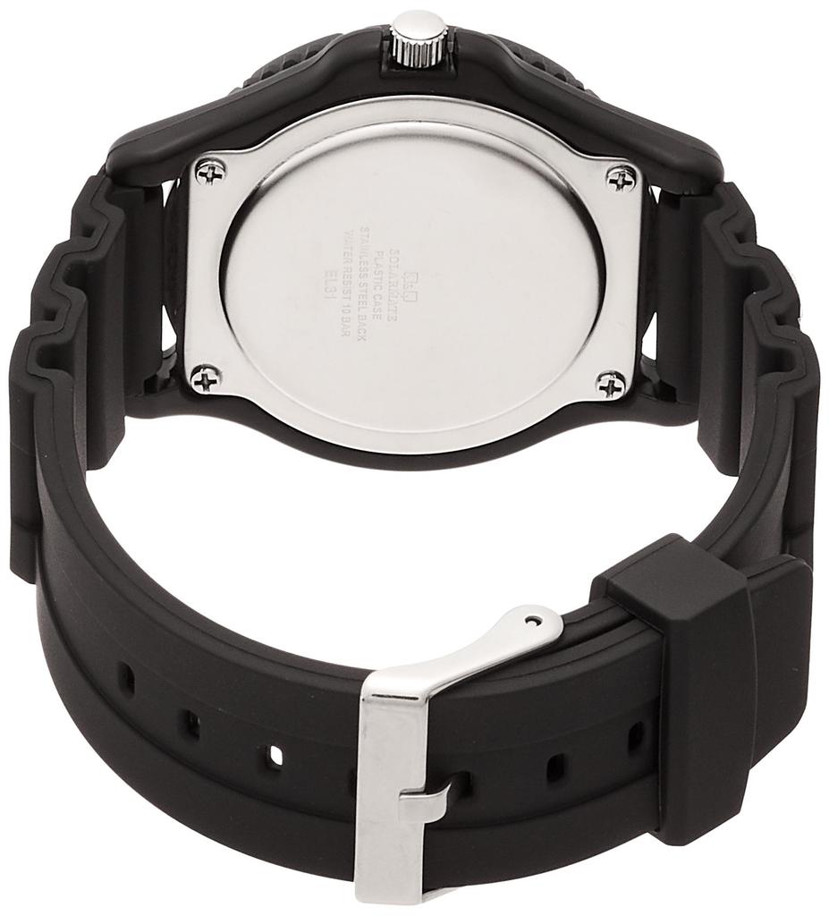 Citizen Часы Solar SOLARMATE Analog Urethane Belt Black [Citizen Q&Q] Q&Q H042-002 Мужские