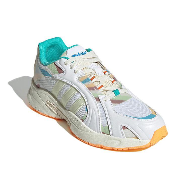 adidas Neo Crazychaos Shadow 2.0 Ткань Кожа Сетка Спортивные Удобные Прочные Низкие Повседневные Кроссовки Унисекс Белый Синий HP8837