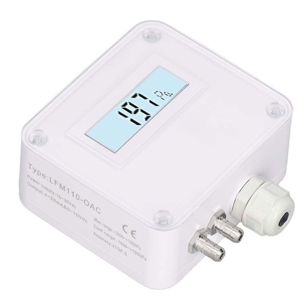Микропередатчик дифференциального давления Интеллектуальный цифровой дисплей Датчик контроля давления воздуха