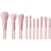 10Ppcs Pink Soft Fluffy Makeup Brushes Set Cosmetics Foundation Blush Powder Brush Eyeshadow Brush Makeup Tool