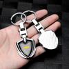 1pcs Car shield Keychain Keyring for Chevrolet Cruze Captiva Sonic Spark Onix Aveo Orlando Sail Malibu Camaro Colorado Corsa