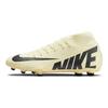 Nike Кроссовки унисекс Mercurial Superfly 9 Club MG Mad Ready Pack кремово-лимонадно-черные DJ5961-700