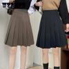 Women's Pleated Skirts Elastic High Waist Preppy Style Harajuku Y2K Skirt Girl's Streetwear School Cosplay Casual Skirts