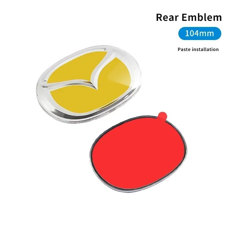 Автомобильный Капот Передняя Решетка Багажника Задний Логотип Значок Наклейка Деколь Для Mazda 2 3 6 CX5 CX3 CX6 RX7 MX5 CX9 CX7 Декор