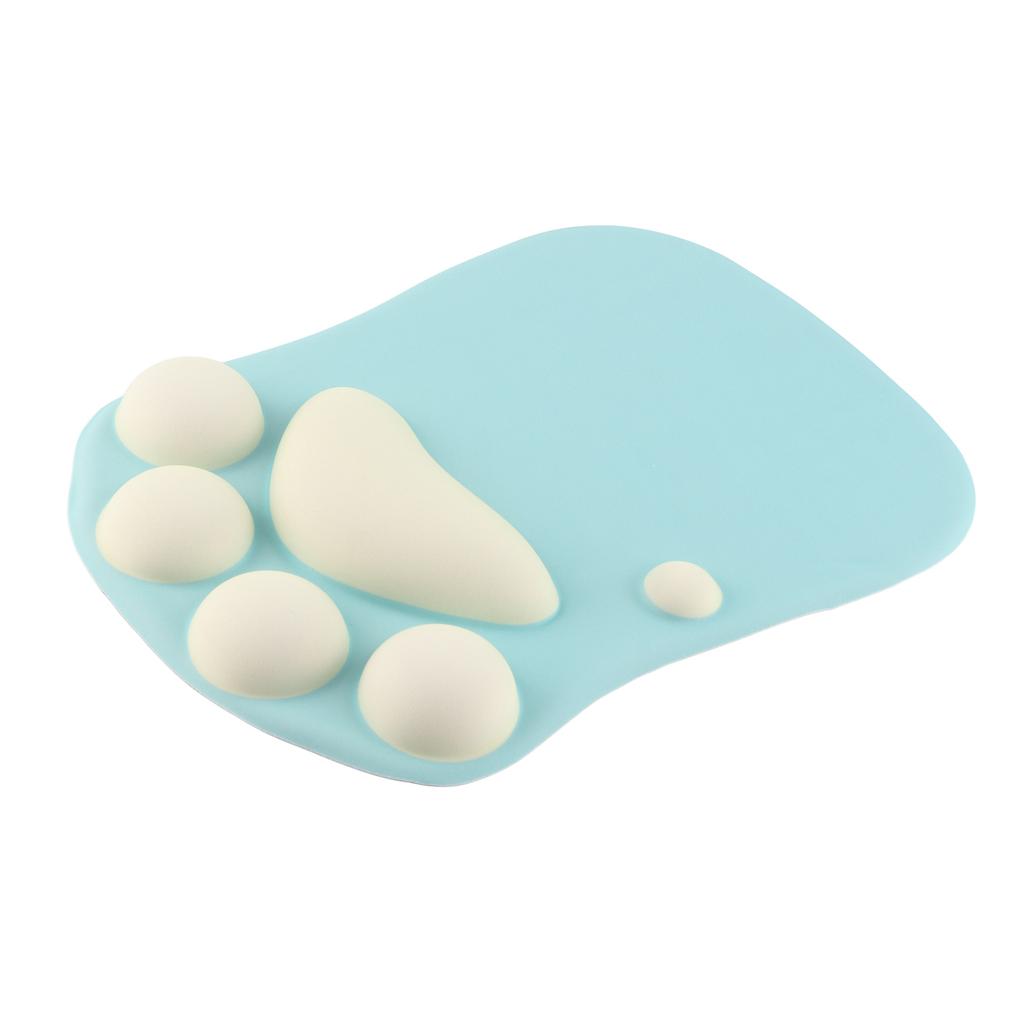 Подставка для запястья коврик для мыши в стиле мультфильма «коготь», эргономичная поддержка, мягкий и удобный коврик для мыши для дома