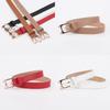 Fashion Cat Print Leather Belt For Women With Alloy Buckle For Casual Casual Wear