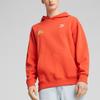 Puma Loose Fleece Casual Hoodie Men Hoodies Orange-Red 620845-39