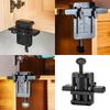 Easy Install Cabinet Door Mounting Jig Cabinets Frame Clamp Household Hidden Door ABS Plastic Mounting Support Woodwork