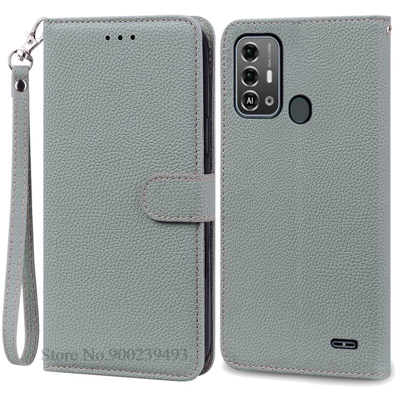 For ZTE Blade A53 Pro Case Soft Silicone Wallet Leather Case For ZTE Blade A53 Pro Case Flip Cover Coque Fundas