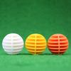 Foam Golf Practice Balls 42mm Striped Hollow Training Ball Colorful Training Aid Accessories for Driving Range Swing Practice