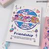 Милый магнитный блокнот My Little Pony A5, цветные внутренние страницы, портативный ежедневник, милый мультяшный блокнот для фанатов