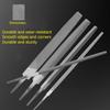 Steel Saw File Flat/Semicircle/Triangle/Circle/Square Sharpener High-quality Steel Files  Plastic