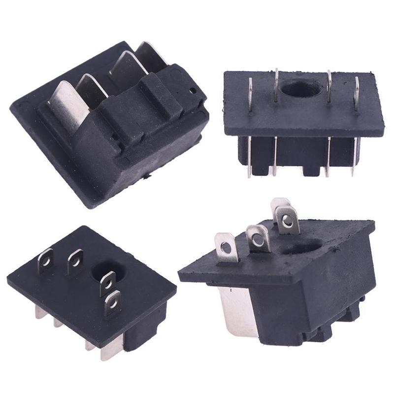1/2-Pcs Power Tool Battery Pack 4-Pin Copper Connector Terminals Contacts Replacement Plug Connector DIY Repair Parts