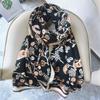 Scarf Women's Autumn and Winter Versatile Long Scarf Imitation Cashmere Cashew Flower Shawl Women's Scarf