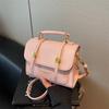 Small Bag Women's Spring and Summer New Fashion Shoulder Messenger Bag Portable Small Square Bag