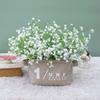 Artflower 5 шт. искусственные цветы гипсофила цветы, искусственные растения и цветы искусственная гипсофила для свадебных букетов, домашнего декора и поделок своими руками