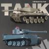 2024 New RC Tank Model Toy 2.4G Remote Control Programmable Tracked Tank Sound Effect Military Tank 1/30 Remote Control Car Toy Suitable for Boys Gift