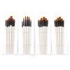24pcs Draw Paint Brushes Set Kit Artist Paintbrush Round Brushes with Nylon Hair for Artist Acrylic
