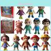 Очаровательный набор фигурок Cocomelon Family Friends 6 штук Игровой набор Миниатюры
