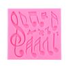 Multi Music Note Lace Silicone Mold Mould Fondant Mat Cake Decorating Tool