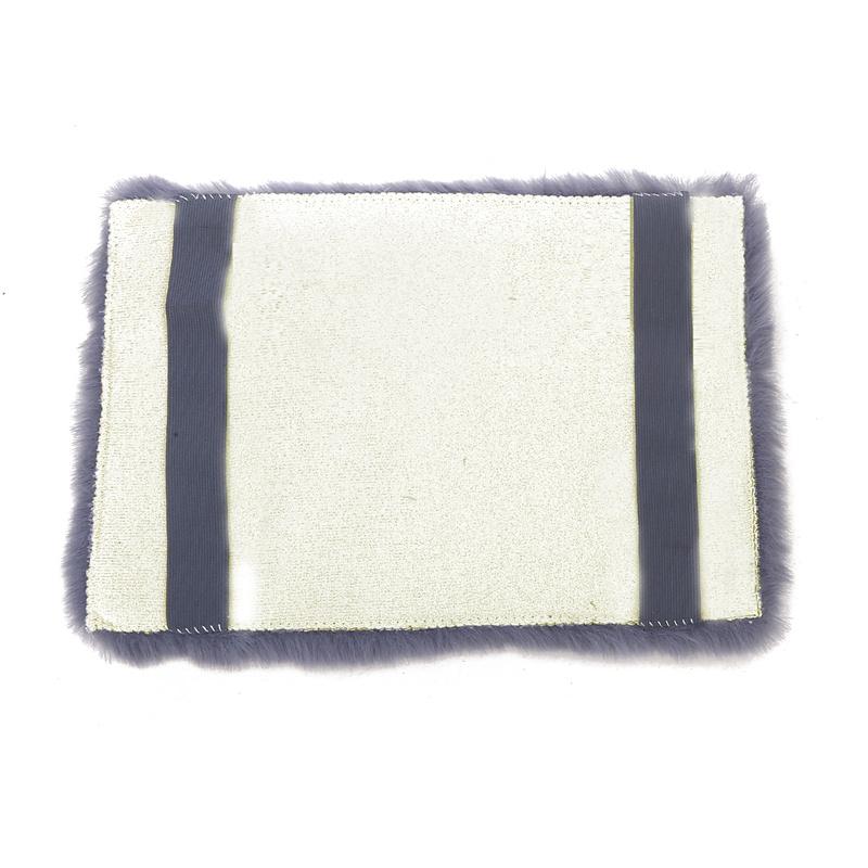 Winter Warm Furry Non-Slip Car Armrest Box Mat Universal Auto Trunk Center Console Protective Pad Trim Universal Interior Accessories