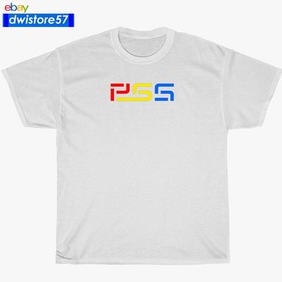 Новая Футболка PS5 Футуристичный Логотип Черный/Темно-синий/Белый/Серый Мужская Футболка S-5XL Унисекс Футболка