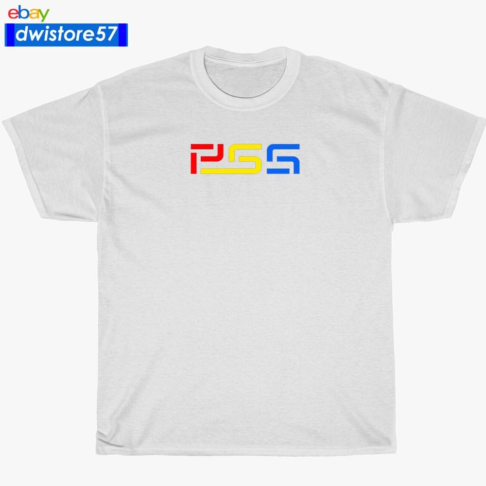 Новая Футболка PS5 Футуристичный Логотип Черный/Темно-синий/Белый/Серый Мужская Футболка S-5XL Унисекс Футболка
