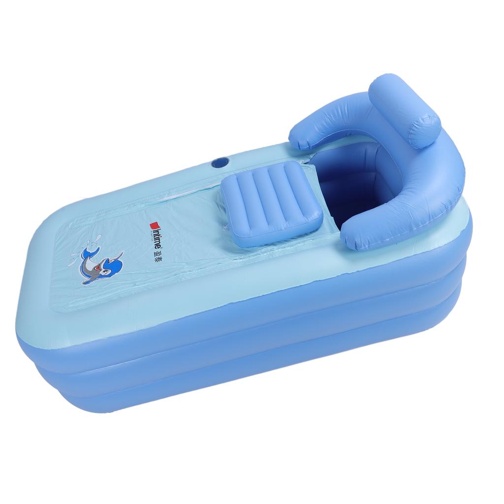 Inflatable Bathtub for Adults Athletes Shower Hot Ice Bath Home SPA Portable Tub with Air Pump US