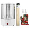 Electric Barbecue Grill Household Infrared Fast Rotating Oven with AntiScald Gloves  (White )