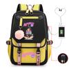 Harajuku Simple and Versatile Aphmau Junior High School Student School Bag Female Lightweight Large Capacity Middle School Student Backpack